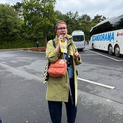 Our tour guide for the Beaches. Outstanding.
