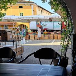 Markt in San Germano.