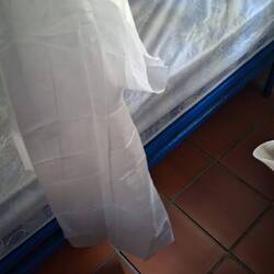 Paper sheet n pillow case...saves on washing!