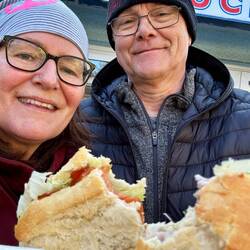 Mal wieder Fischbrötchen! Was denn sonst?