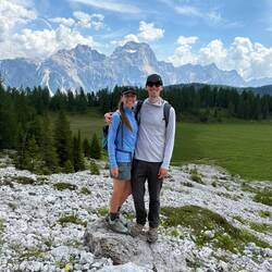 Halfway through the hike!