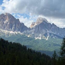 View as we ended our hike