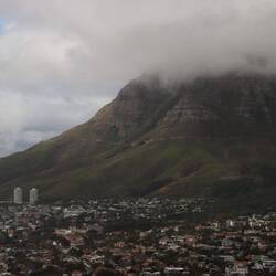 Der Tafelberg ist den ganzen Tag nicht zu sehen...