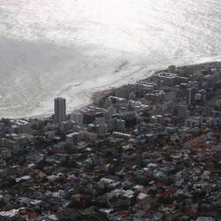 ...wir sehen zum ersten Mal das Viertel 'Sea Point'...