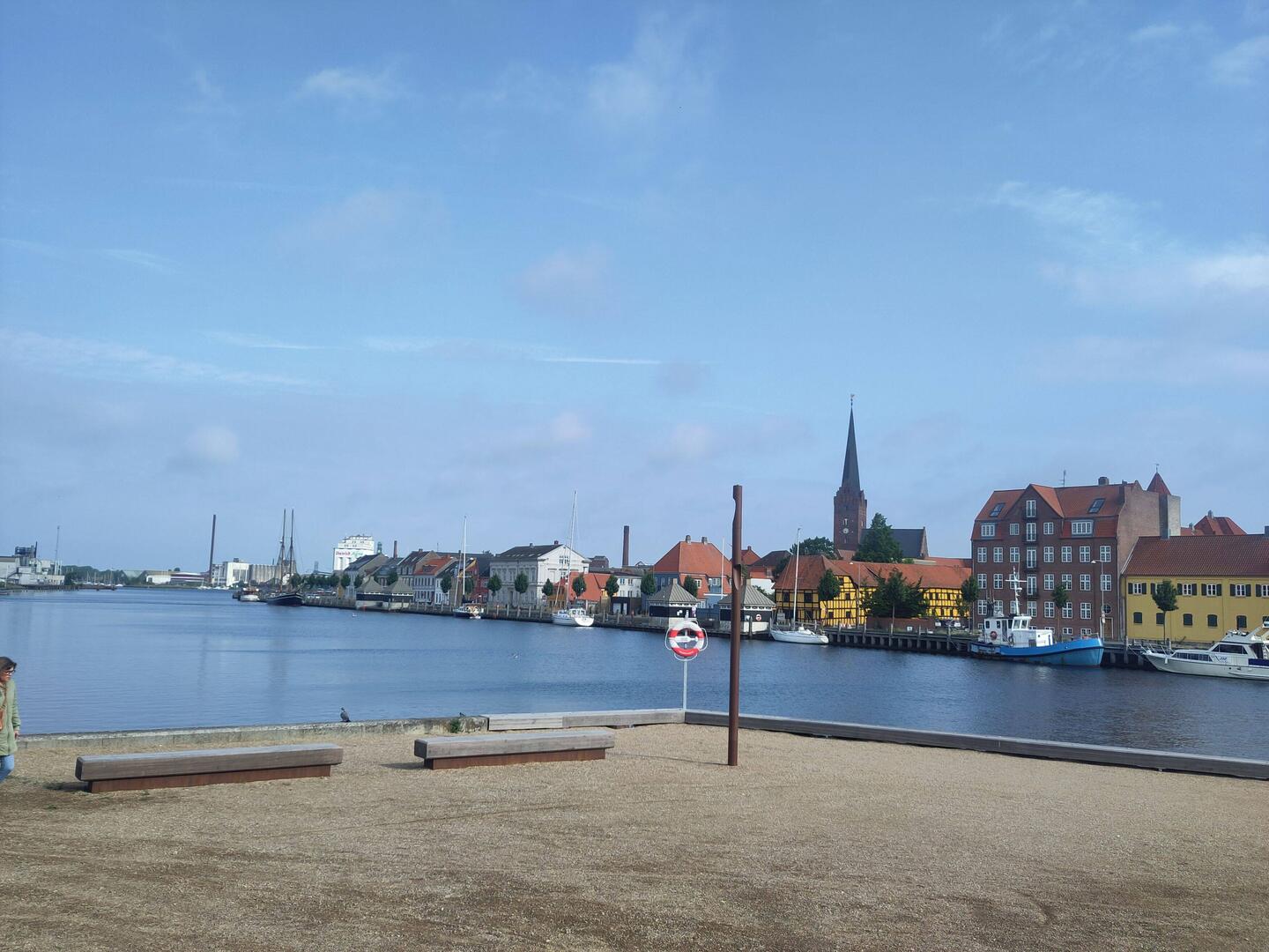 Der Hafen von Nakskov sieht schon schön aus