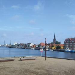 Der Hafen von Nakskov sieht schon schön aus