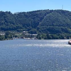Moselzufahrt auf die Marina Treis-Karden