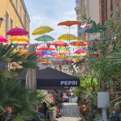 Kommendes WE ist hier ein internationales Folklorefestival im Zeichen des Fado 🇵🇹