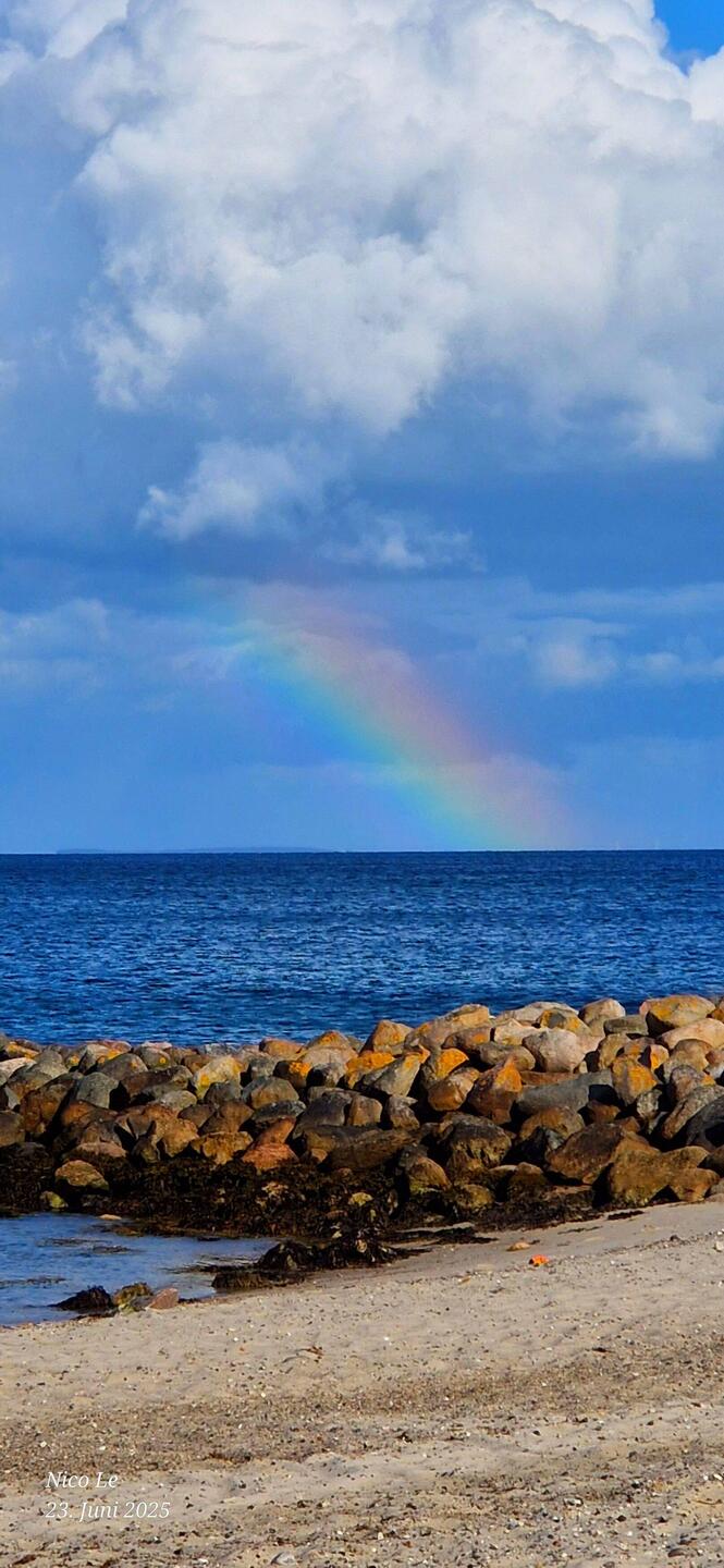... und am Ende des Regenbogens liegt eine Tonne Gold!