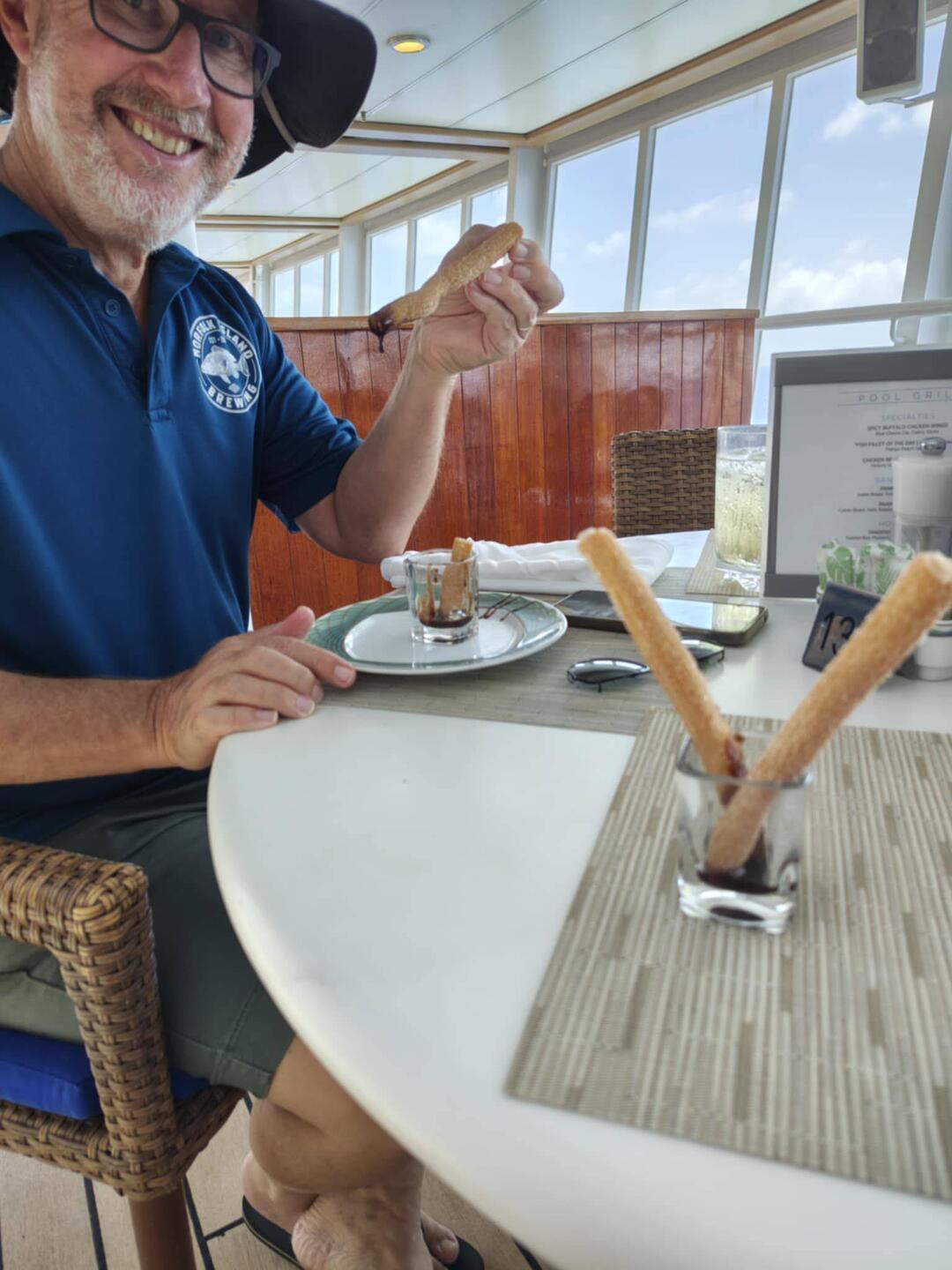 Churros for dessert