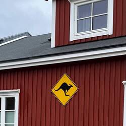 Richtiges Bild, falscher Ort 🤣 das Eisbärwarnschild haben wir leider nicht entdeckt