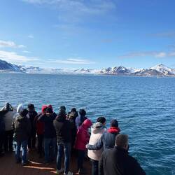 Und da ist der Gletscher schon in Sichtweite