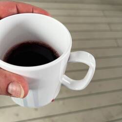 Übrigens, Glühwein geht auch im Sommer 🫣