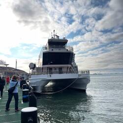 Und wieder gut angekommen ohne Seekrank zu werden 🥳