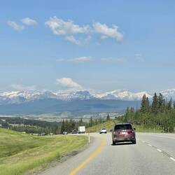 Rocky Mountains von Calgary aus