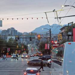 Back in Vancouver city centre