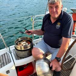 Cooking our Arbroath Smokies