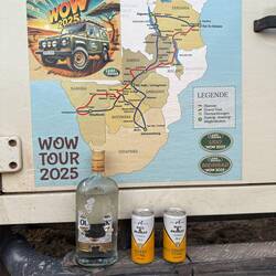 Welcome Drink der Landy Boys: Gin Tonic! Medizin nach langer Fahrt. Gut gegen alles. Gut für alles.