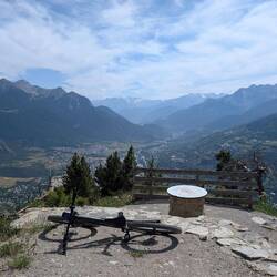 Ussicht uf Briançon