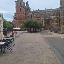 Astorga cathedral...it's OK, there are not many photos as I didn't go inside!!
