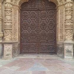 Cool cathedral door