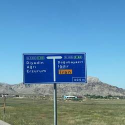 Wir mussten immer Richtung Iran fahren