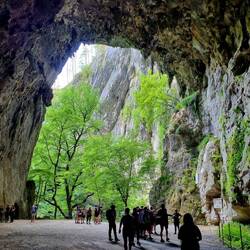 Am Ausgang ist das erste offizielle Foto erlaubt! Aber, aber Andreas...😜