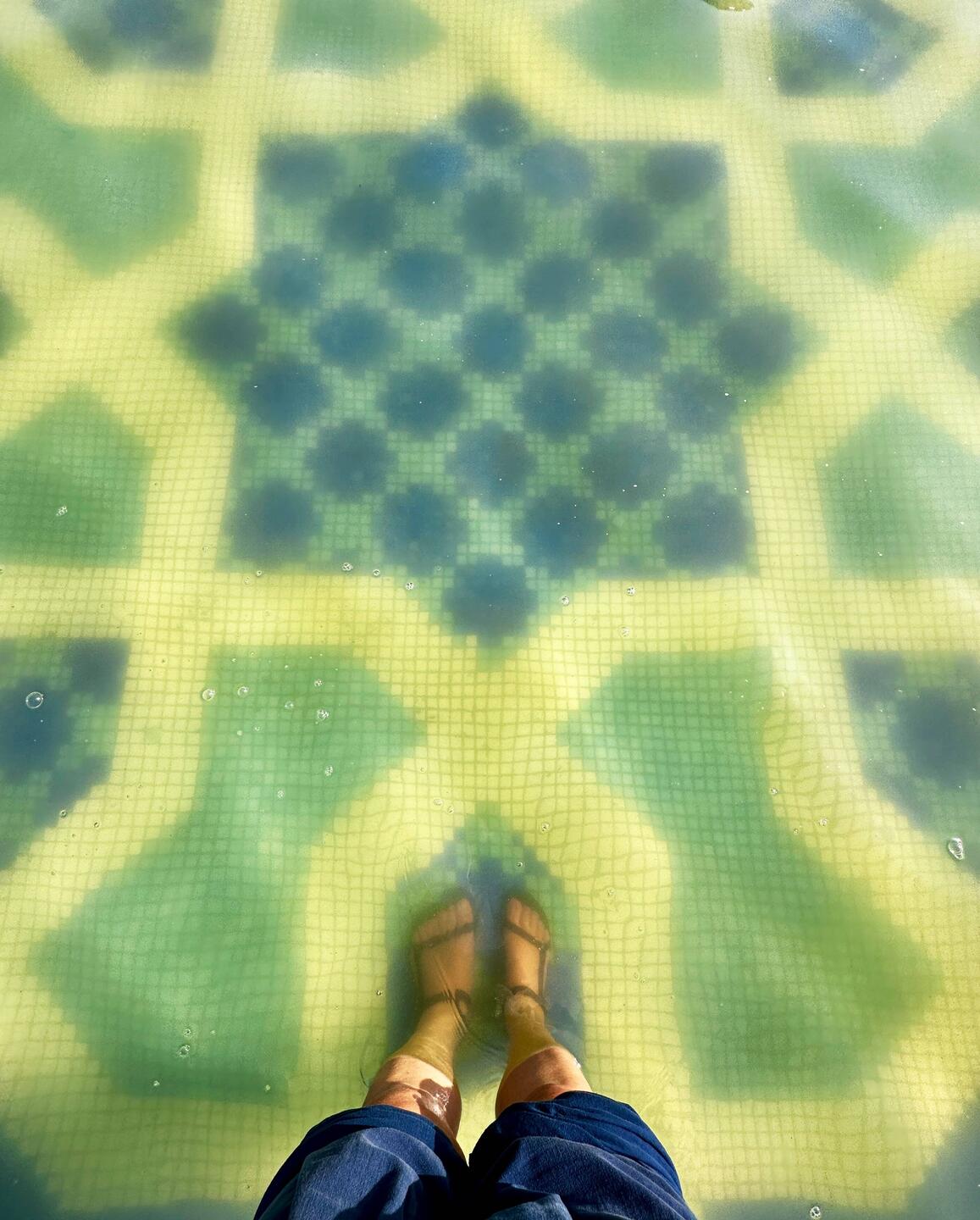 Abkühlung bei 41 Grad