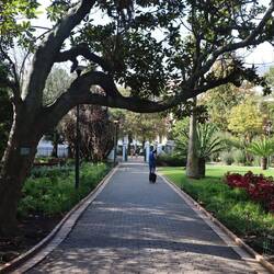 Der Kompaniegarten ernährte früher die Soldaten der Kolonialherren...
