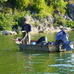 nur mir und Fischer ufem See