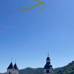 Kampfjets über Karden