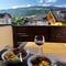 And dinner with a view!