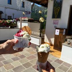 Our mid-morning gelato!
