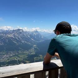 Chris pondering our next trip