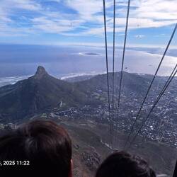 Table Mountain is connected to Lions Head which is then connected to Signal Hill
