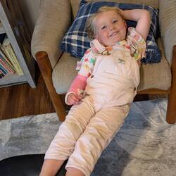 I love my pink cast! It was off in 2 weeks