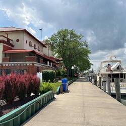 Alongside at the prestigious 100-yr-old Detroit Yacht Club