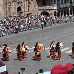 Komplett überfüllter Markt