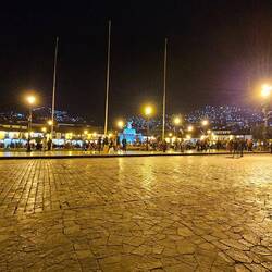 Abends am Markt in Cusco..