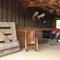 At the ranch