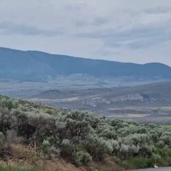 The view of the valley from the ranch