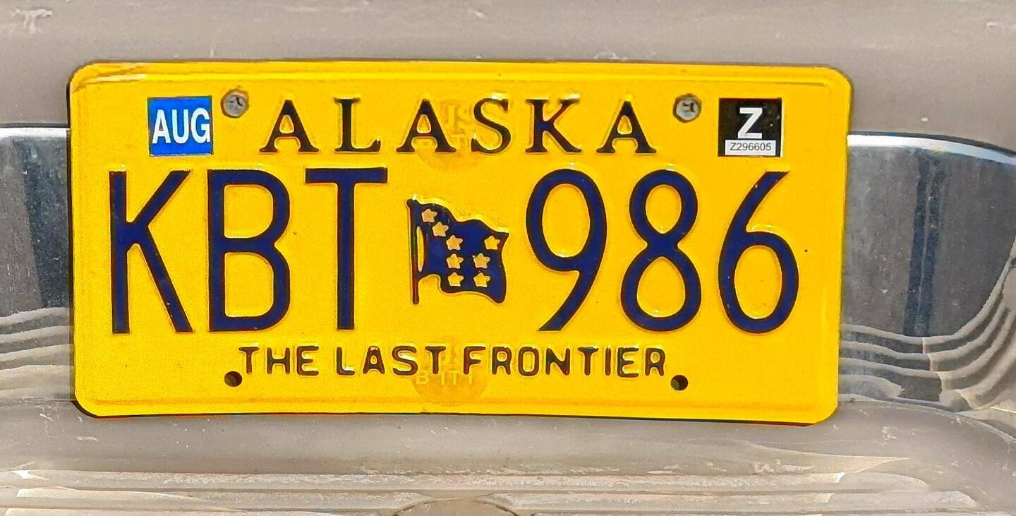 Wir sind tatsächlich in Alaska. So cool.