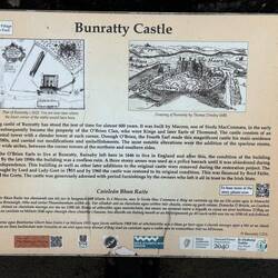 We visited Bunratty Castle for 2 mins in pouring rain