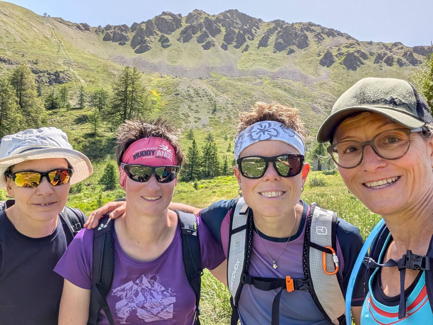 Auii zäme em Wandere