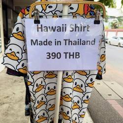 I don't see anything Hawaiian about this shirt!