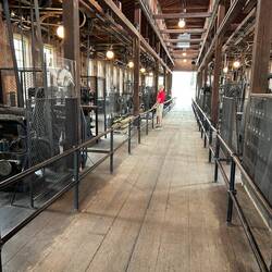 Machine Shop interior, Greenfields Village. Not operating on this day.