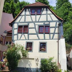 Schönes Fachwerkhaus in Wolfstein.