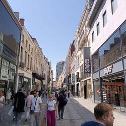 Durch die Straßen Brüssels