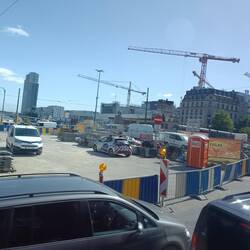 Es zieht sich übel im Großstadtverkehr