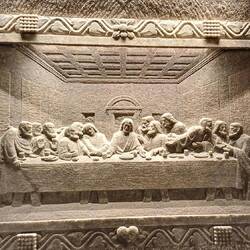 ... mit unglaublichen Kunstwerken, alles aus Salz